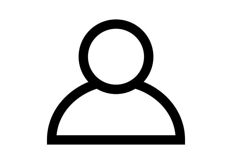 person icon outline 2